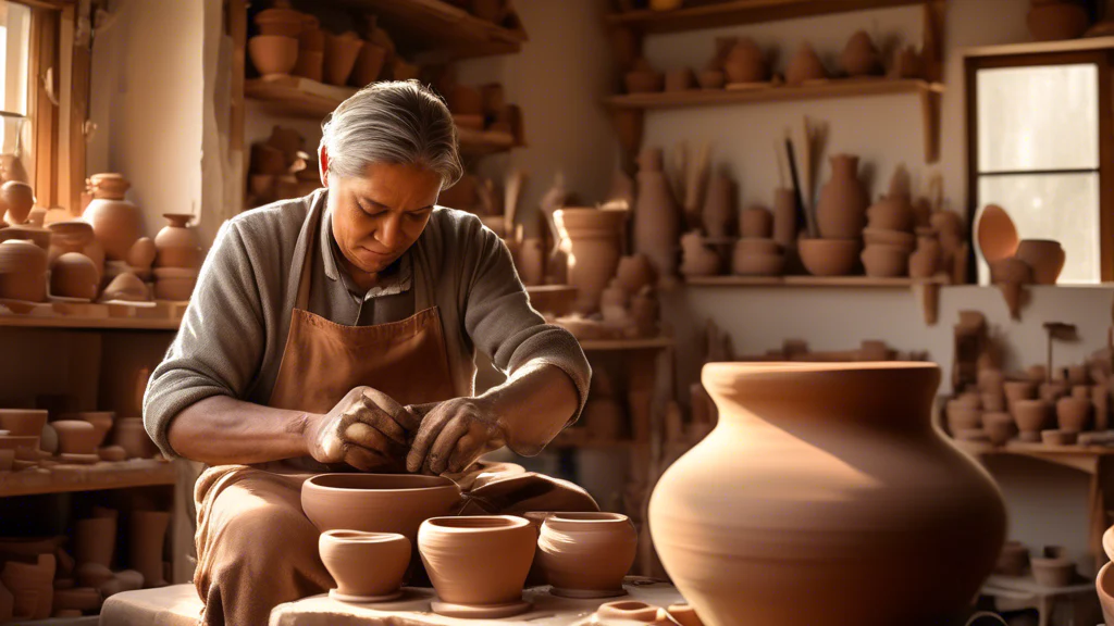 Quy trình sản xuất gốm đất nung