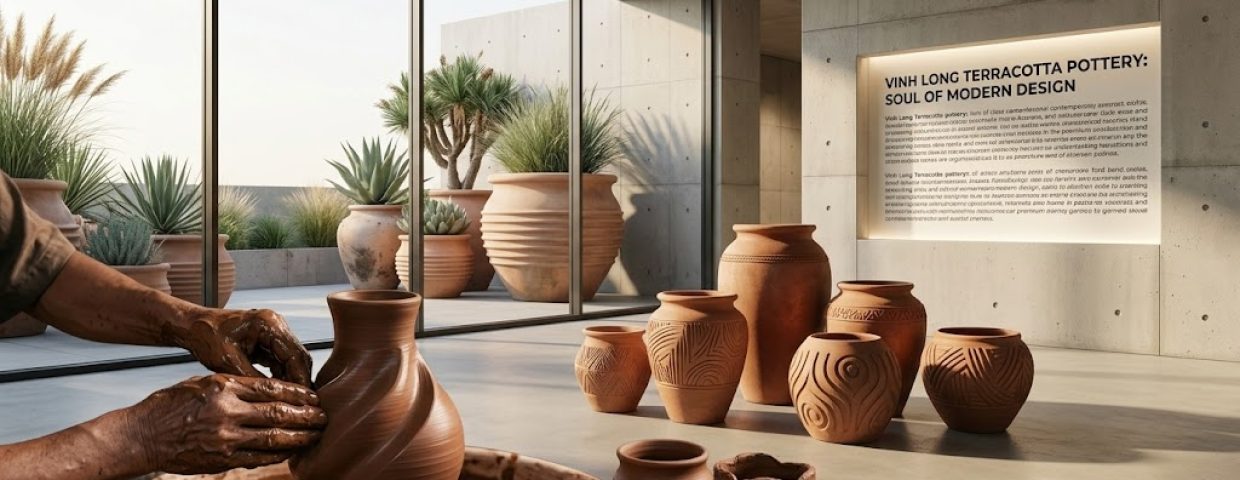 Gốm đỏ đất nung Vĩnh Long Nguồn cảm hứng thiết kế